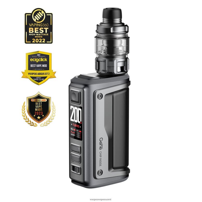 VOOPOO Suomi - VOOPOO ARGUS GT II tankkisarja grafiitti DT4XDB1