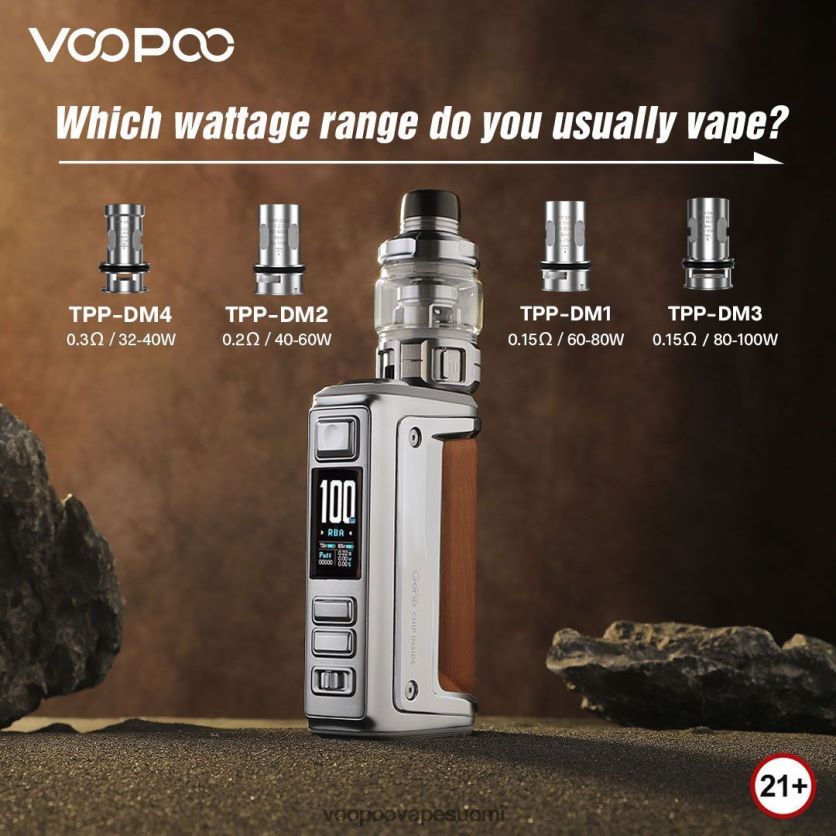 VOOPOO Suomi - VOOPOO ARGUS GT II tankkisarja grafiitti DT4XDB1