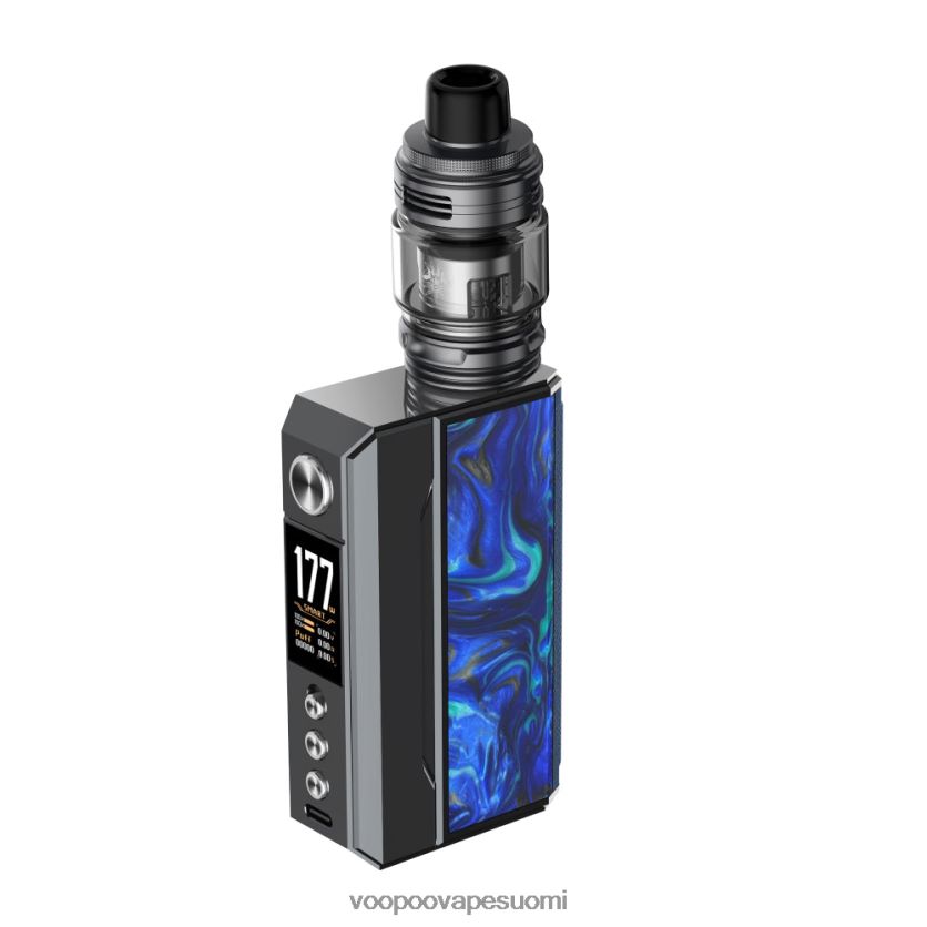 VOOPOO Drag Suomi - VOOPOO DRAG 4 pakki ase metalli+merensininen DT4XDB146