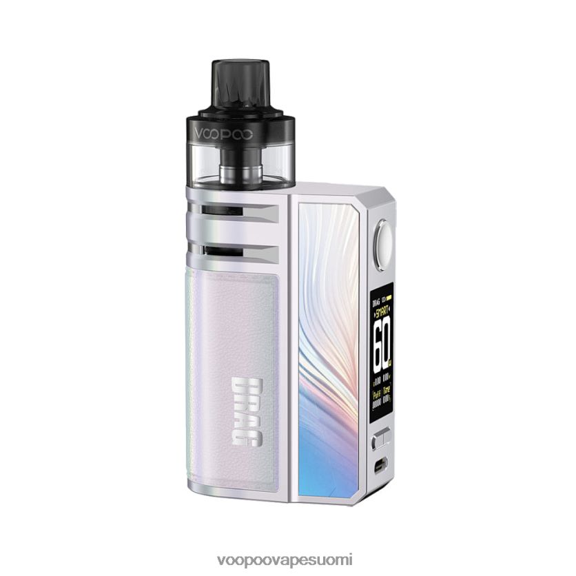 VOOPOO Drag Suomi - VOOPOO DRAG E60 pod-sarja sateenkaaren hopea DT4XDB186