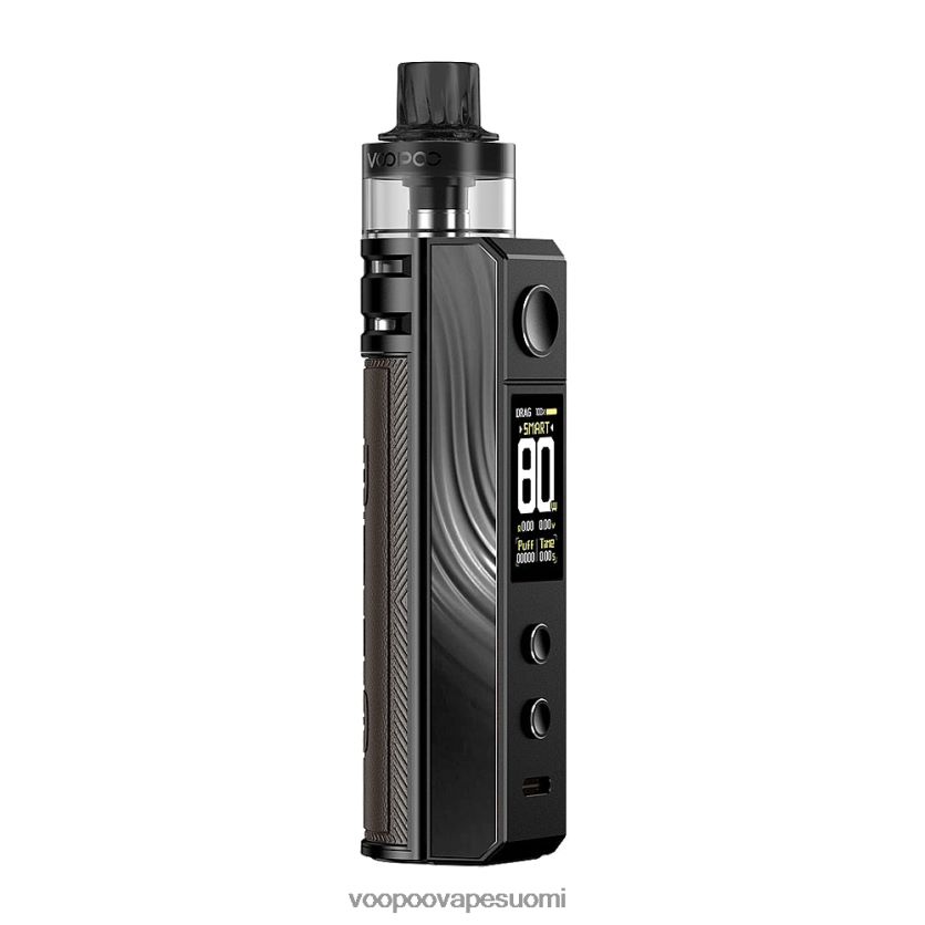 VOOPOO Drag Suomi - VOOPOO DRAG H80S pod-sarja obsidiaani musta DT4XDB246