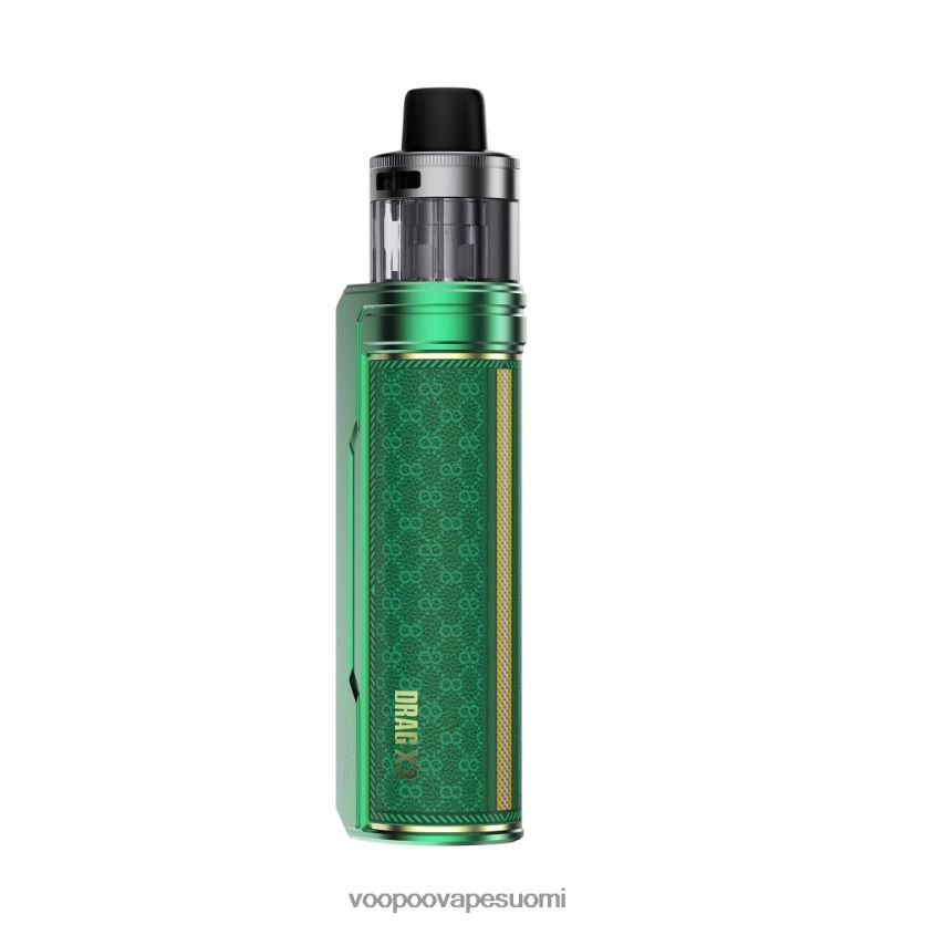 VOOPOO Drag Suomi - VOOPOO DRAG X2 pod mod sammaleen vihreä DT4XDB236