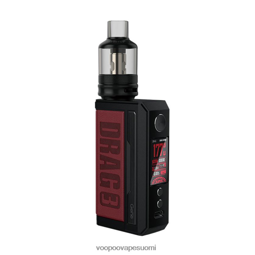 VOOPOO Vape Drag - VOOPOO DRAG 3 box mod kit marsala DT4XDB249