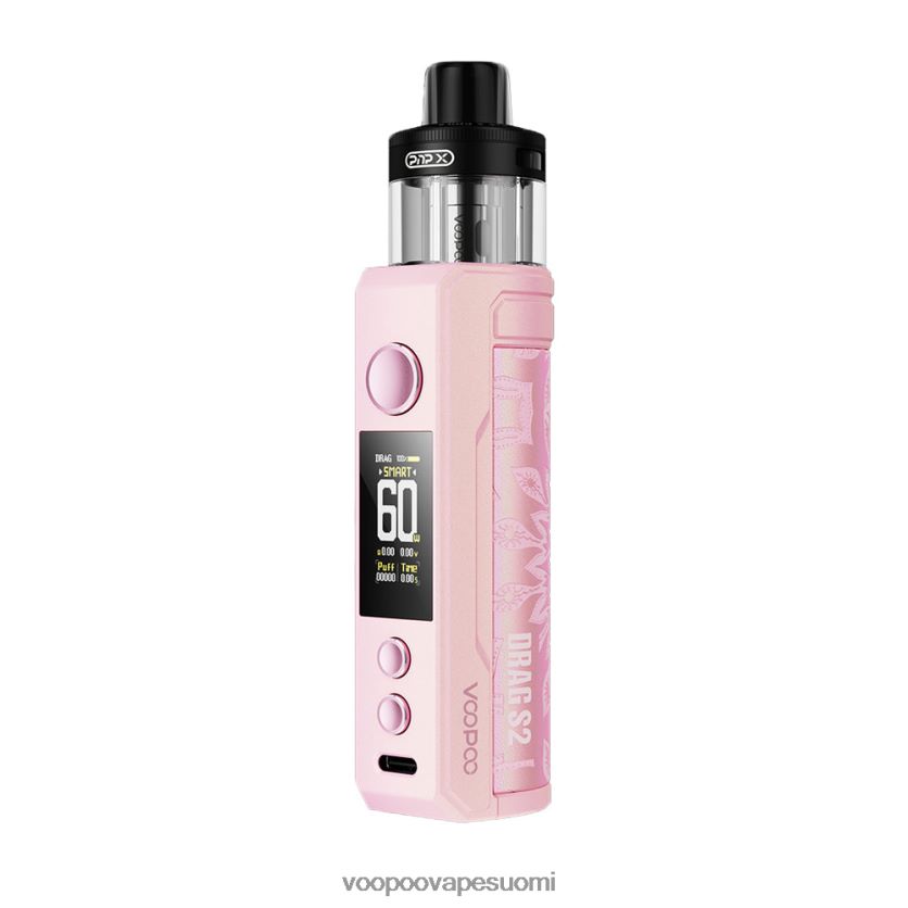 VOOPOO Vape Drag - VOOPOO DRAG S2 pod mod kit hehkuu vaaleanpunainen DT4XDB259