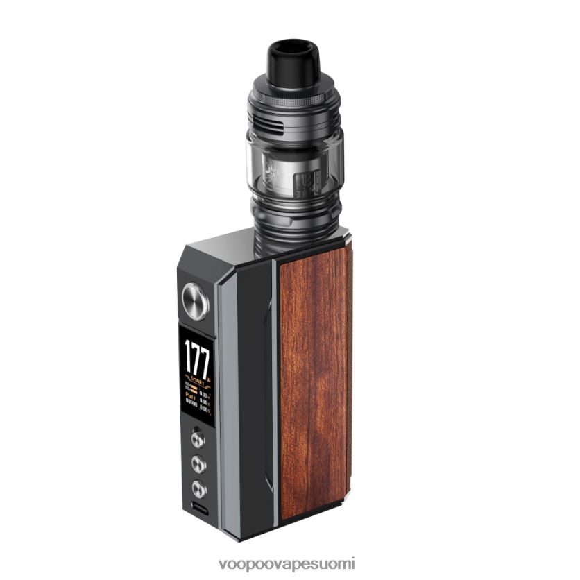 VOOPOO Vape Liquid - VOOPOO DRAG 4 pakki ase metalli + ruusupuu DT4XDB164