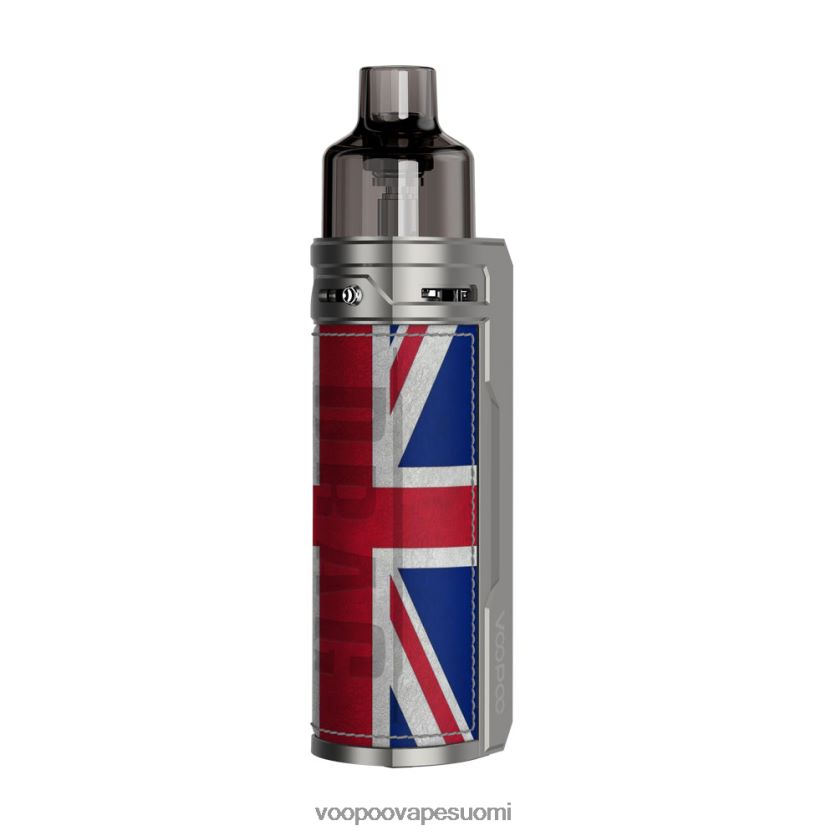 VOOPOO Vape Mod Suomi - VOOPOO DRAG S pod mod kit hopea ritari DT4XDB198