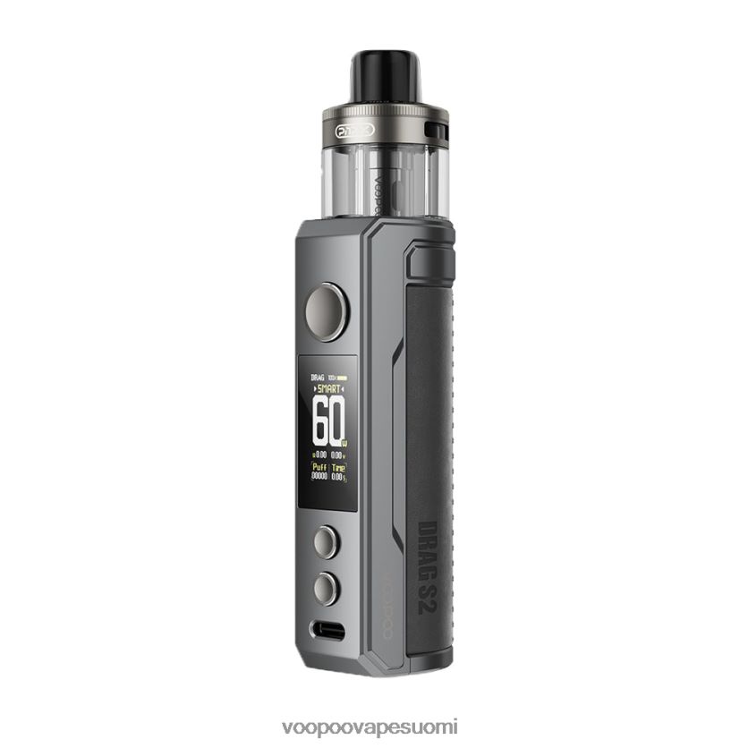 VOOPOO Vape Near Me - VOOPOO DRAG S2 pod mod kit harmaa metalli DT4XDB260