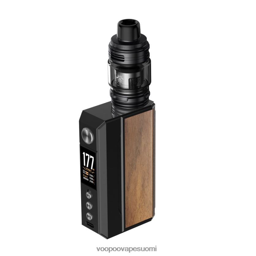 VOOPOO Vape Suomi - VOOPOO DRAG 4 pakki musta + pähkinä DT4XDB162