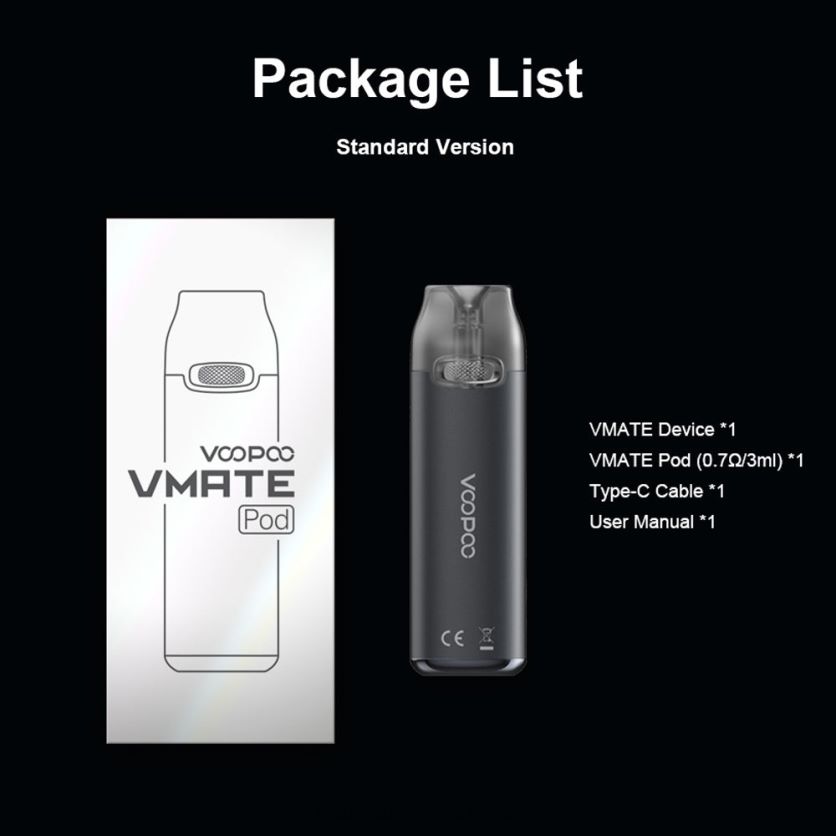 VOOPOO Vape Drag - VOOPOO VMATE pod-sarja vihreä DT4XDB419