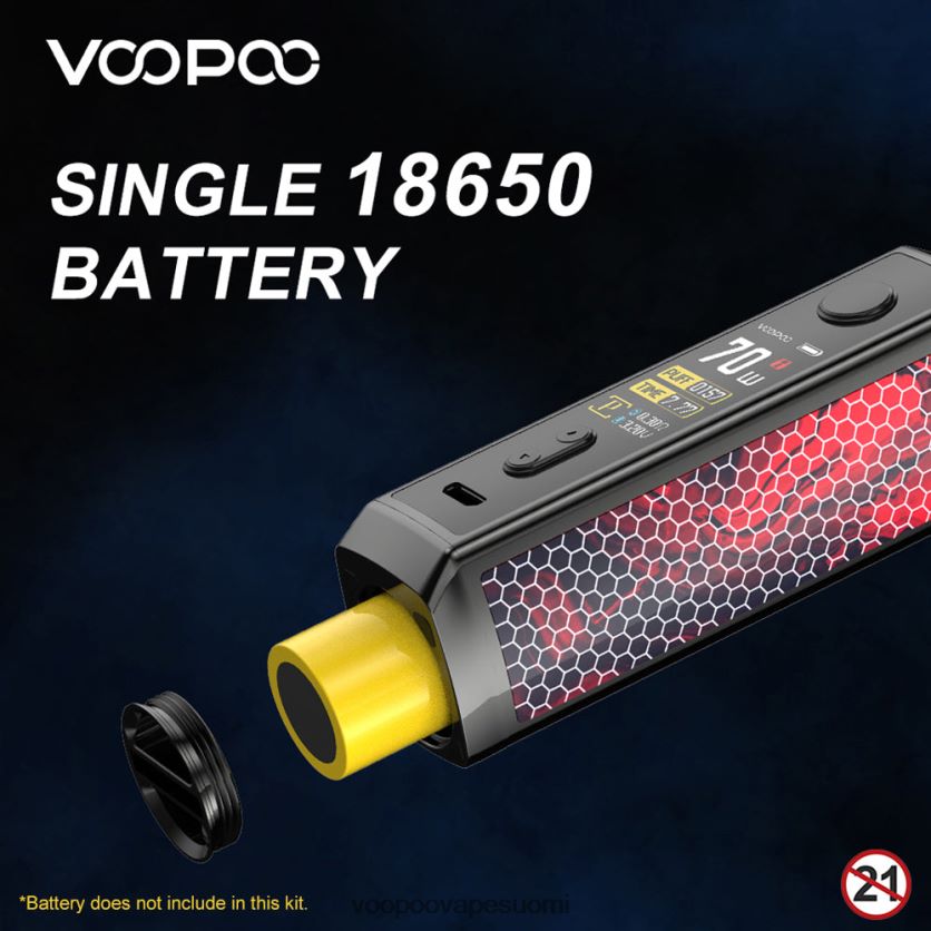 VOOPOO Drag Suomi - VOOPOO VINCI X mod pod -sarja hiilikuitu DT4XDB346