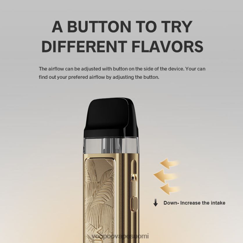 VOOPOO Vape Helsinki - VOOPOO VINCI POD kuninkaallinen painos kultainen lehti DT4XDB343