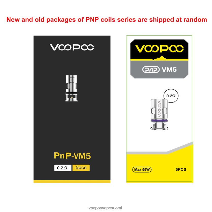 VOOPOO Vape Liquid - VOOPOO PNP kelat (5kpl) pnp-c1 DT4XDB584