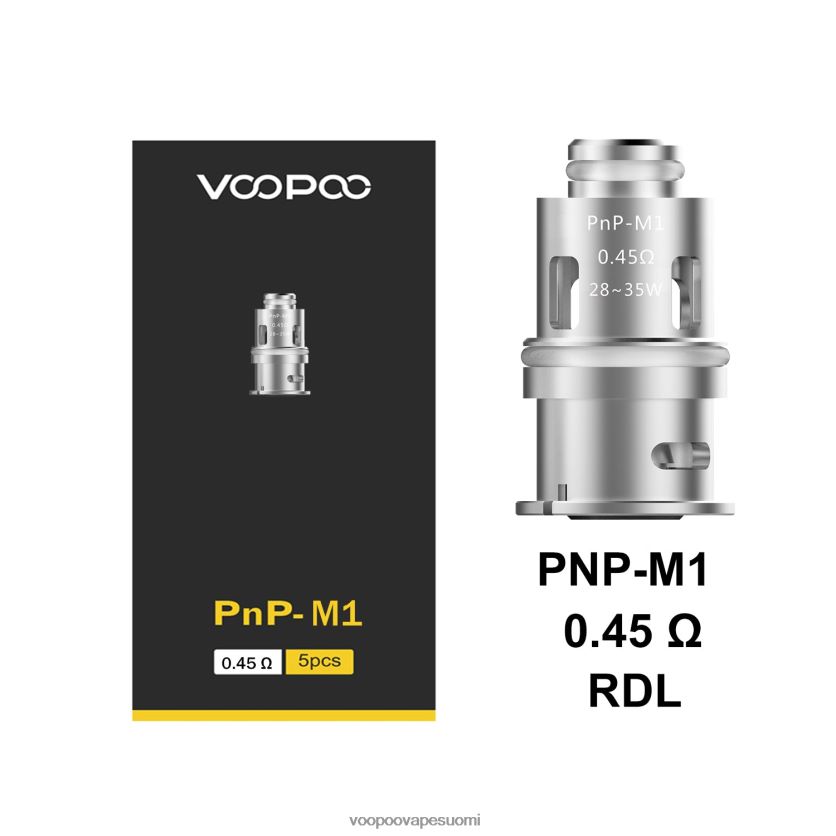 VOOPOO Vape Mod Suomi - VOOPOO PNP kelat (5kpl) pnp-m1 DT4XDB588