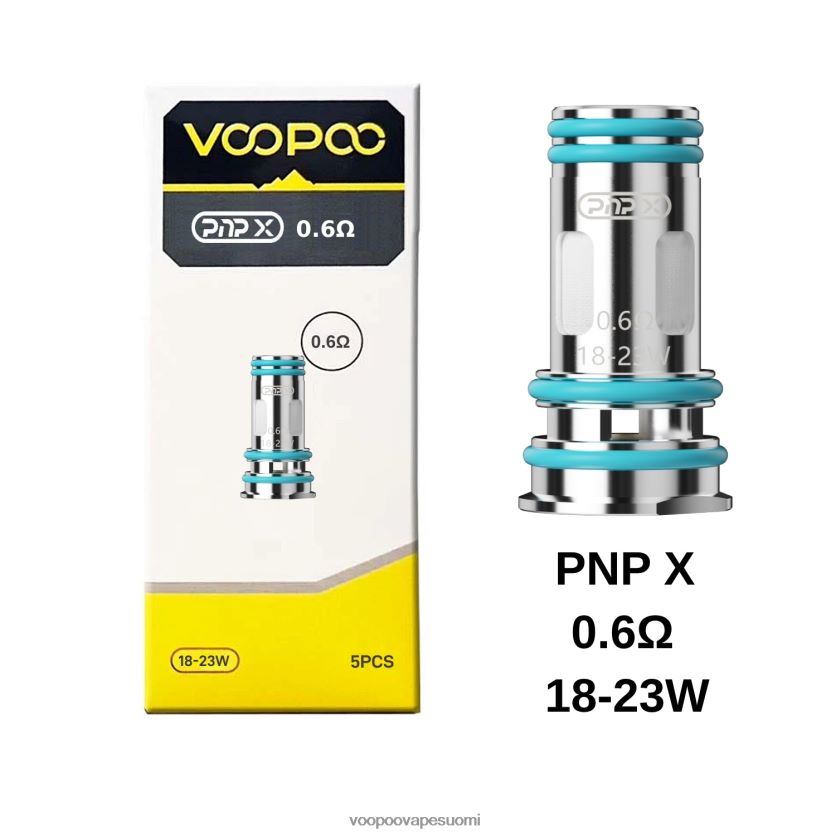 VOOPOO Vape Mod Suomi - VOOPOO PNP kelat (5kpl) pnp x 0,6 ohm DT4XDB608
