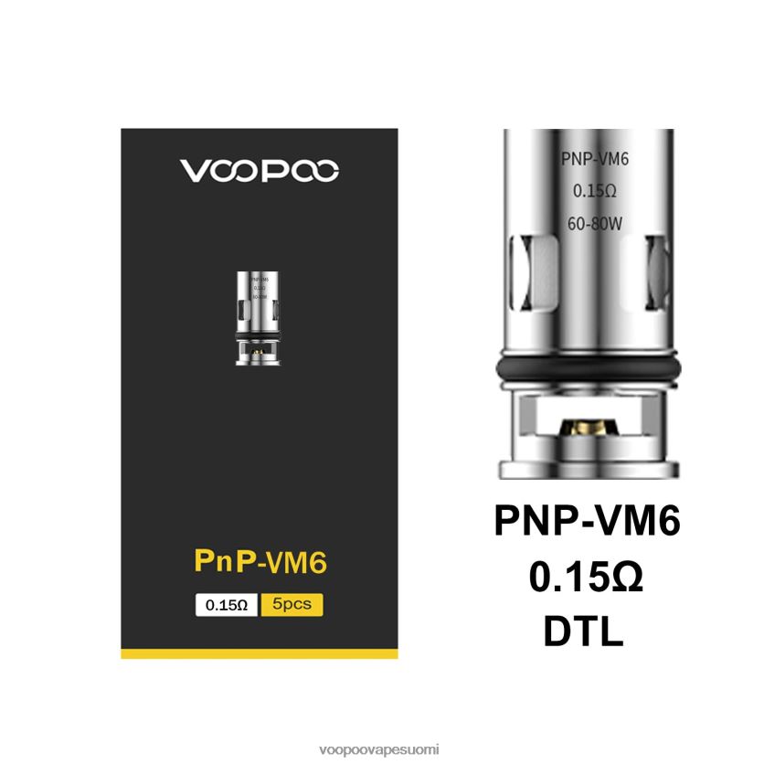 VOOPOO Vape Near Me - VOOPOO PNP kelat (5kpl) pnp-vm6 DT4XDB600