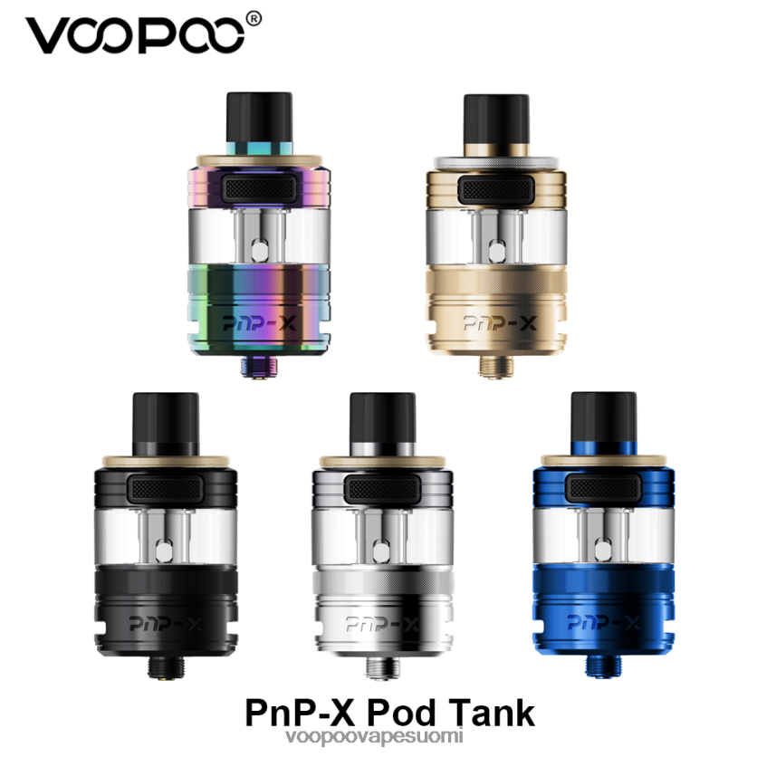 VOOPOO Vape Mod Suomi - VOOPOO PNP-X säiliö (vanha versio) musta DT4XDB548