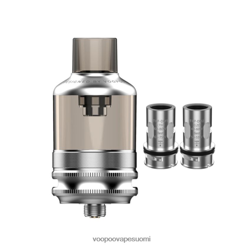 VOOPOO Vape Suomi - VOOPOO TPP pod säiliö hopea DT4XDB562