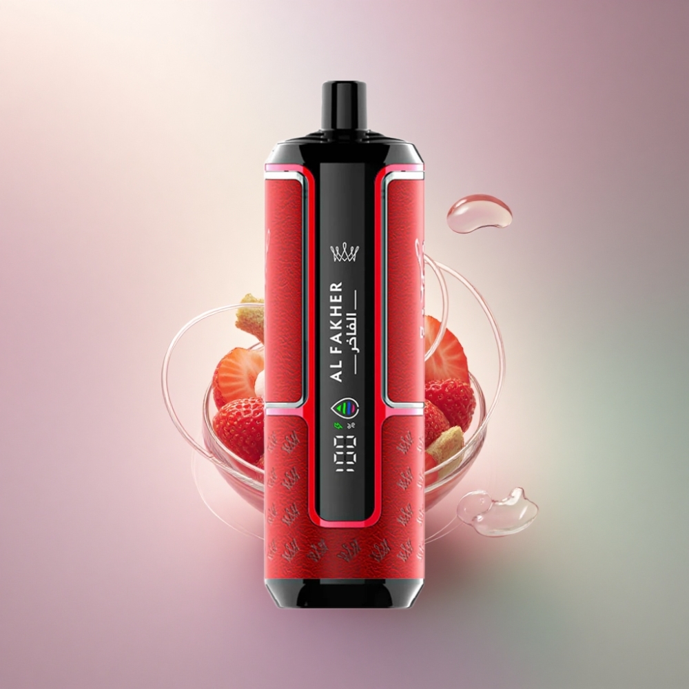 Al Fakher Crown Bar 15K Hypermax Mansikkatyrmäys 22ml 600mAh