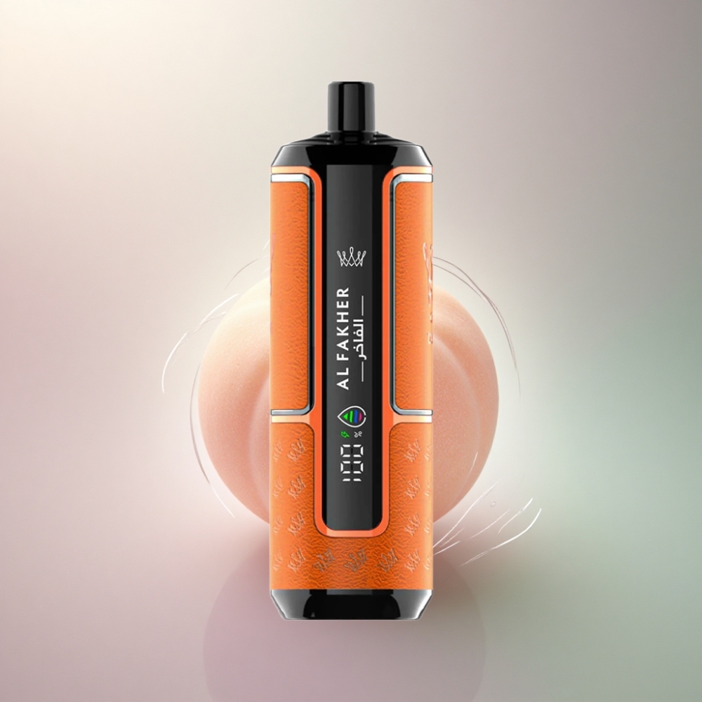 Al Fakher Crown Bar 15K Hypermax Persikka-Jää 600mAh 22ml