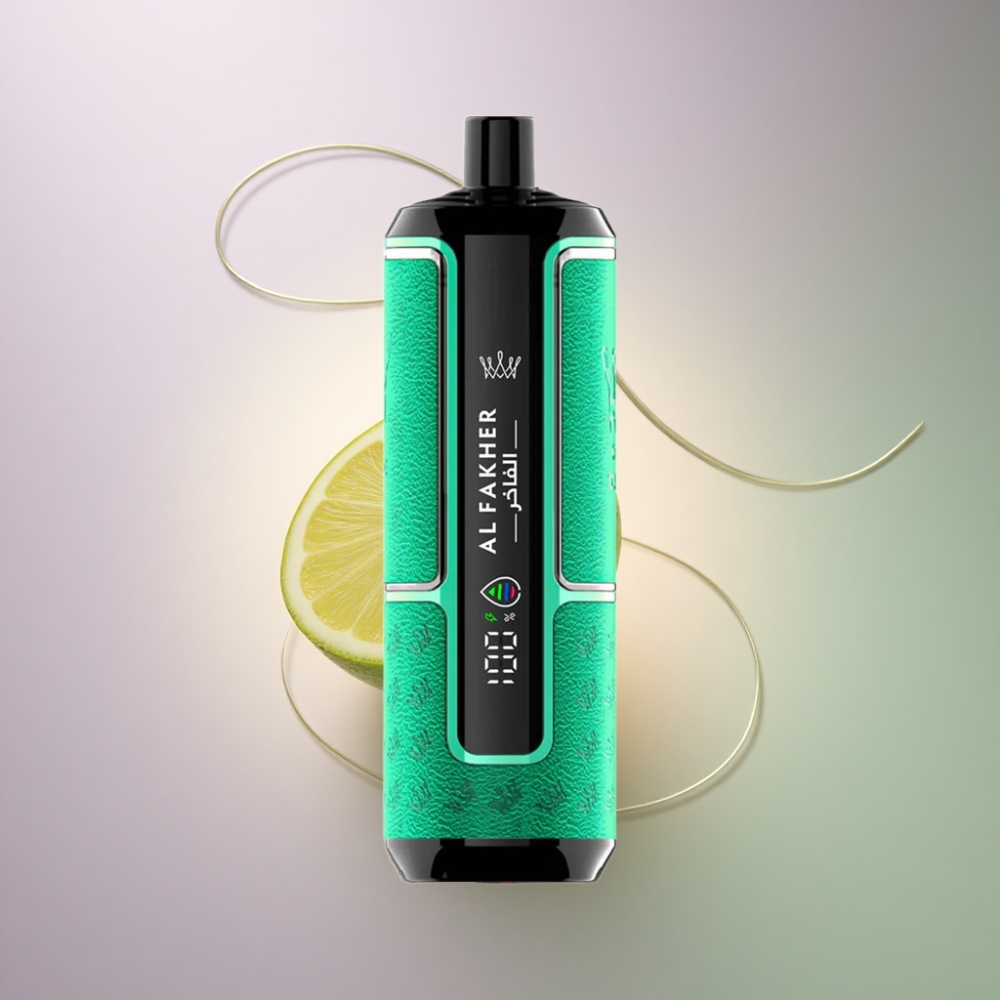 Al Fakher Crown Bar 15K Hypermax Sitruuna Lime 22ml 600mAh