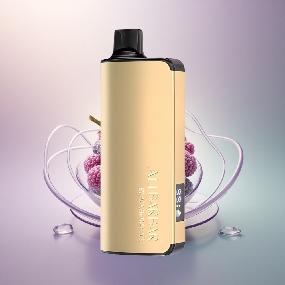 Alibarbar Ingot 9000 Puffs Mustajää 2350mAh 22ml