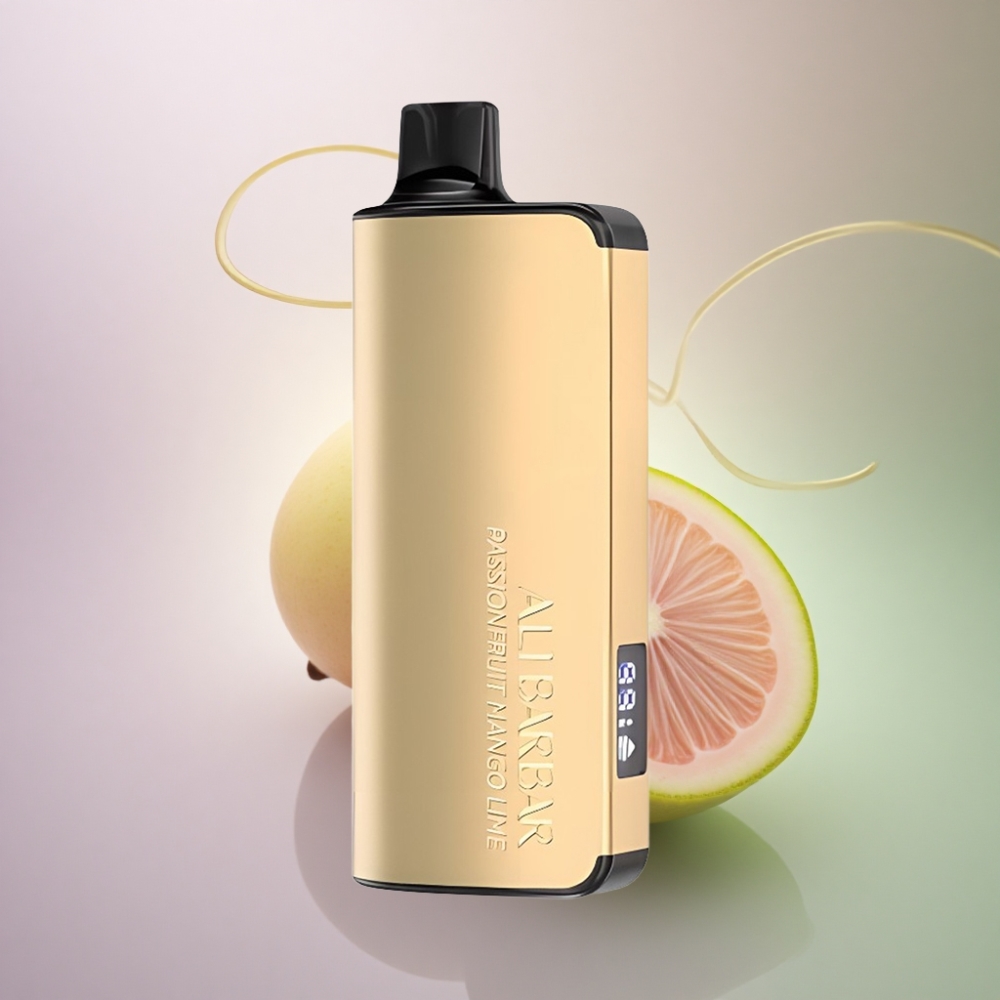Alibarbar Ingot 9000 Puffs Passionhedelmä Mango Lime 2350mAh 22ml