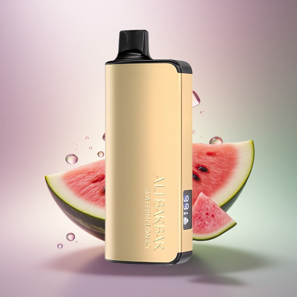 Alibarbar Ingot 9000 Puffs Vesimeloni-Jää 2350mAh 22ml