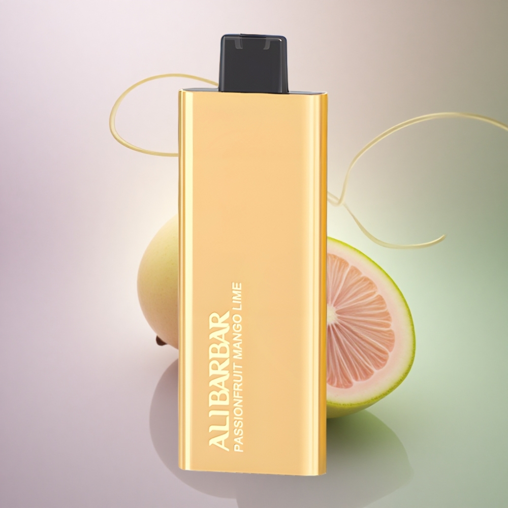 Alibarbar Pandora 7000 Puffs Passionhedelmä Mango Lime 17 ml 1.0 Ohm