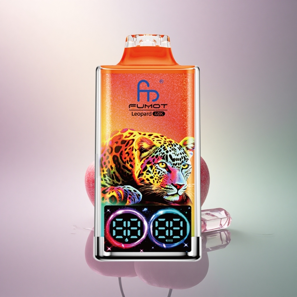 Fumot Leopard 40K Puffs Kirsikka Jää 5% Nikotiinia 700mAh