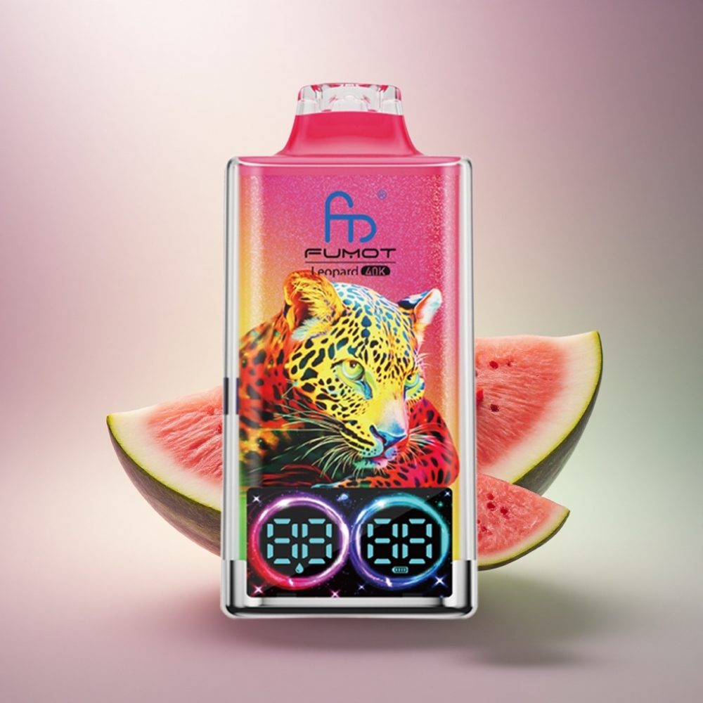 Fumot Leopard 40K Puffs Mansikka-Arbuusi 5% Nikotiinia 700mAh