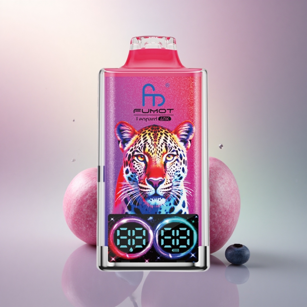 Fumot Leopard 40K Puffs Mustikka Kirsikka Karpalo 5% Nikotiinia 700mAh