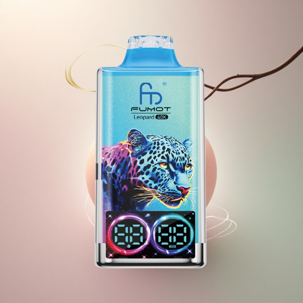 Fumot Leopard 40K Puffs Persikka-Marja 5% Nikotiinia 700mAh