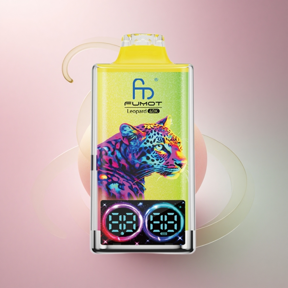 Fumot Leopard 40K Puffs Vaaleanpunainen sitruunalimonaadi 5% nikotiinia 700mAh