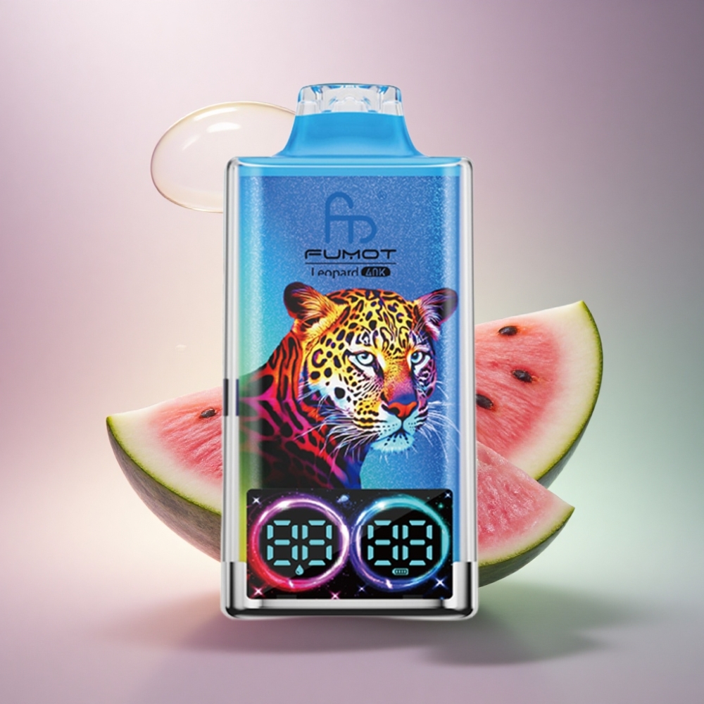 Fumot Leopard 40K Puffs Vesimelooni Purukumi 5% Nikotiinia 700mAh