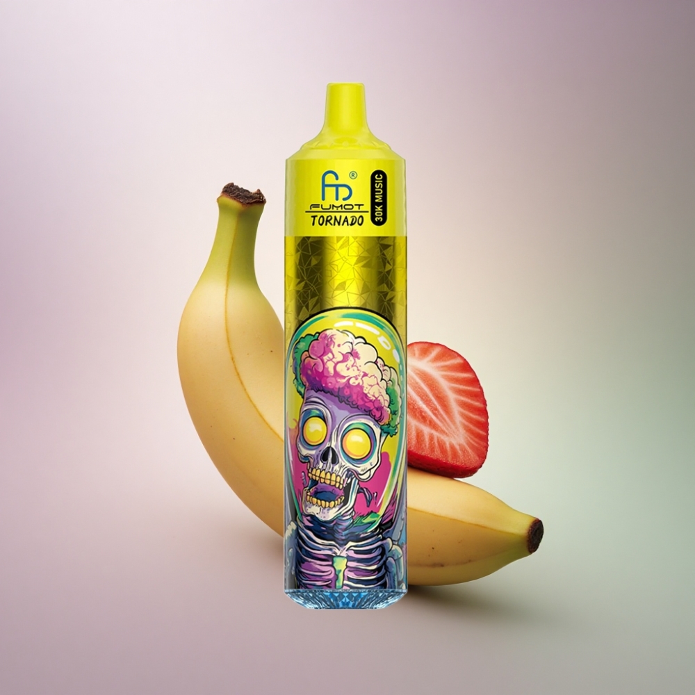 Fumot Randm Tornado 30000 Puffs Banana Strawberry 30mL 600mAh