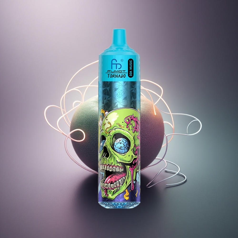 Fumot Randm Tornado 30000 Puffs Mustajää 30ml 5% nikotiinia