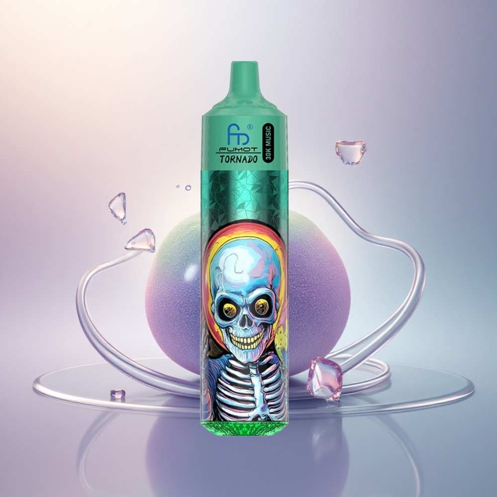 Fumot Randm Tornado 30000 Puffs Mustajää 30ml 600mAh