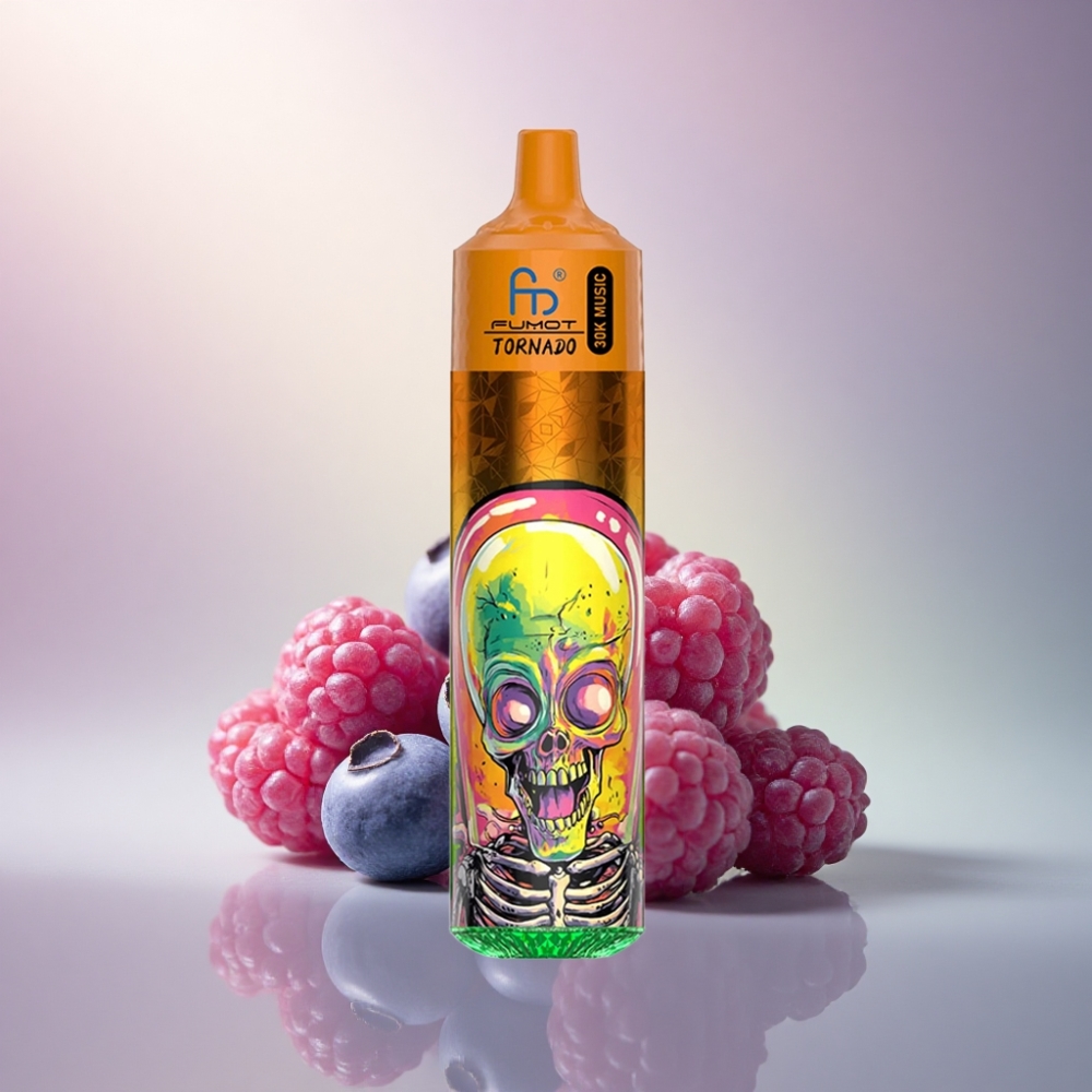 Fumot Randm Tornado 30000 Puffs Mustikka Vadelma 2% nikotiinia 600mAh