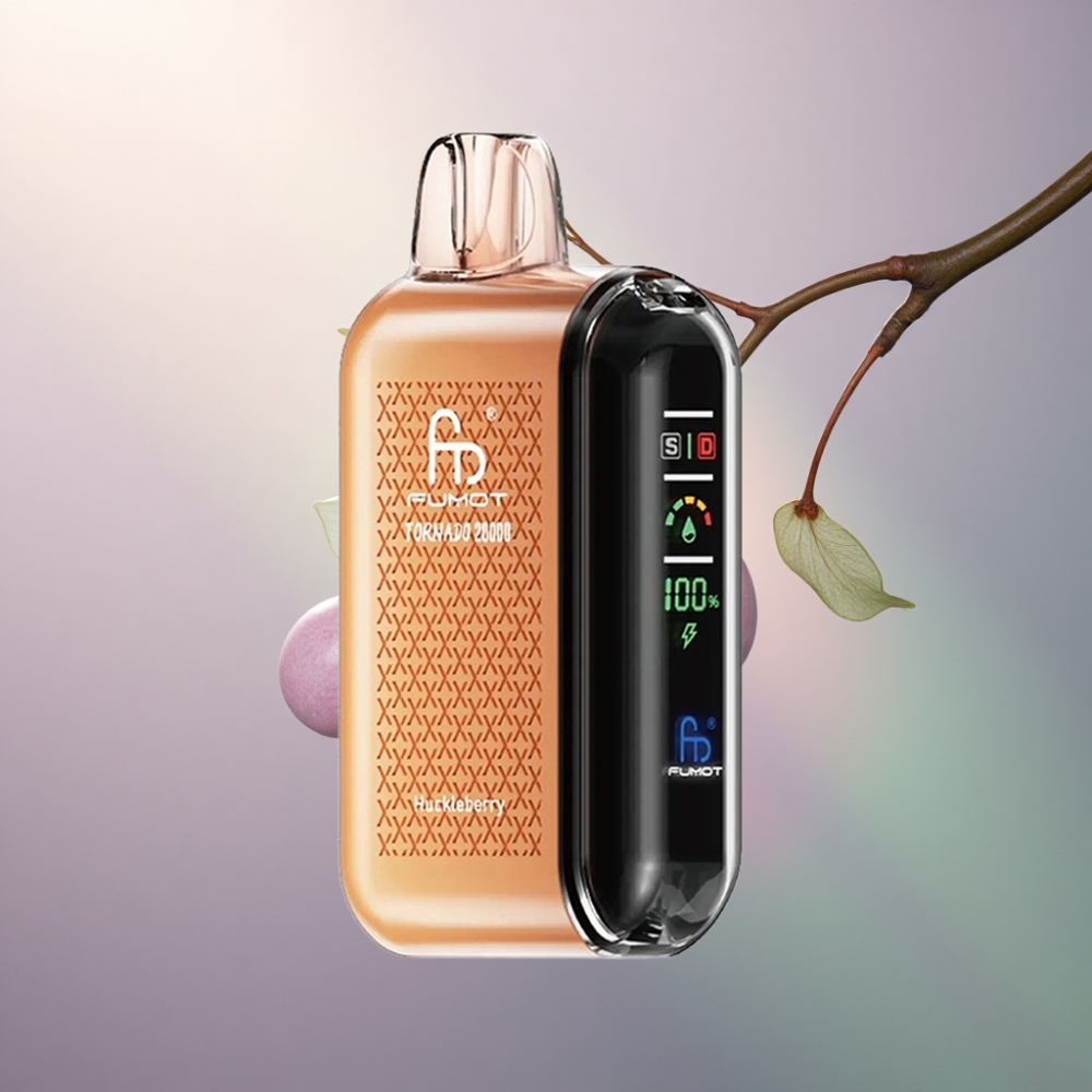 Fumot Tornado 20000 Puffs Huckleberry Kaksoisverkkoakku 850mAh