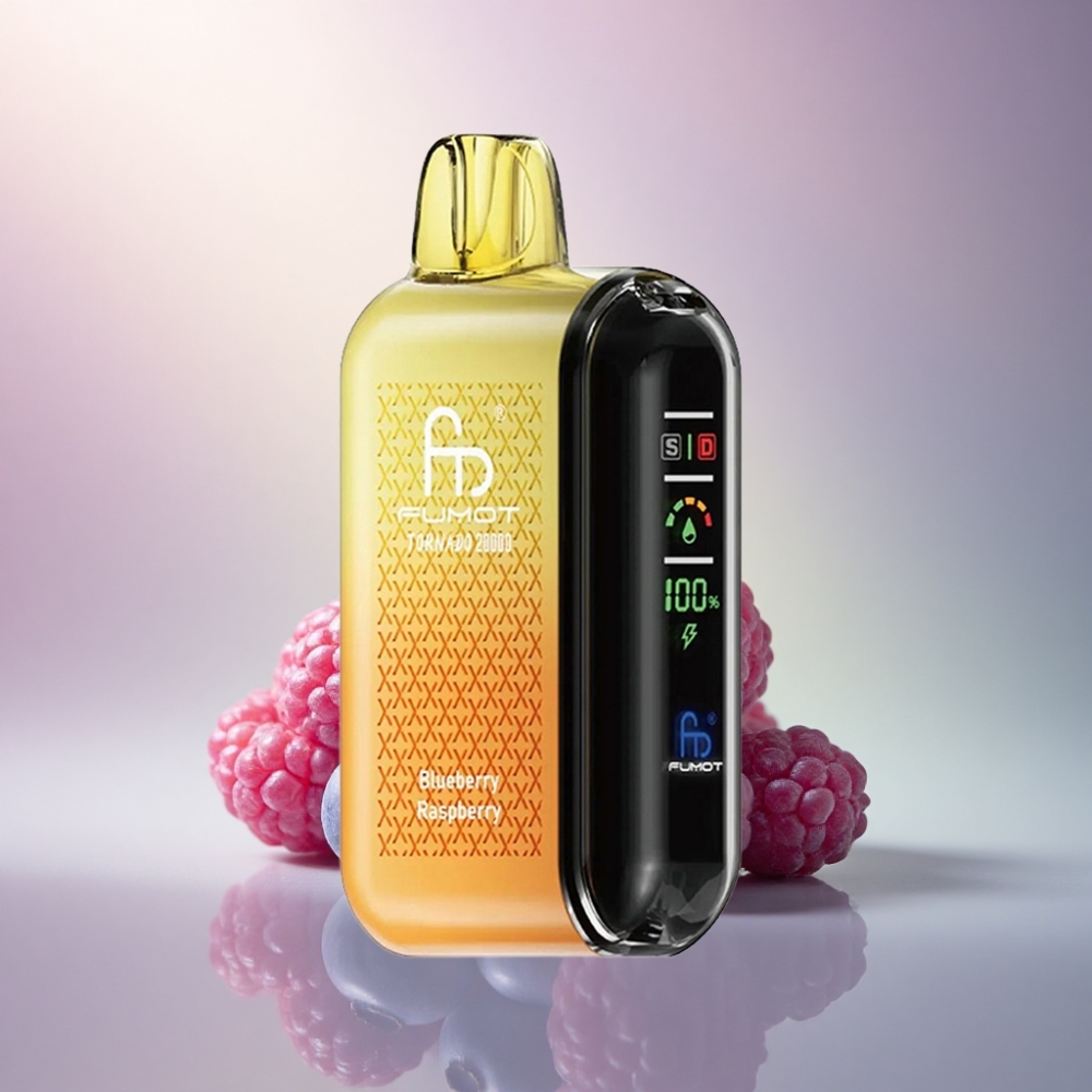 Fumot Tornado 20000 Puffs Mustikka Vadelma 20ml 850mAh