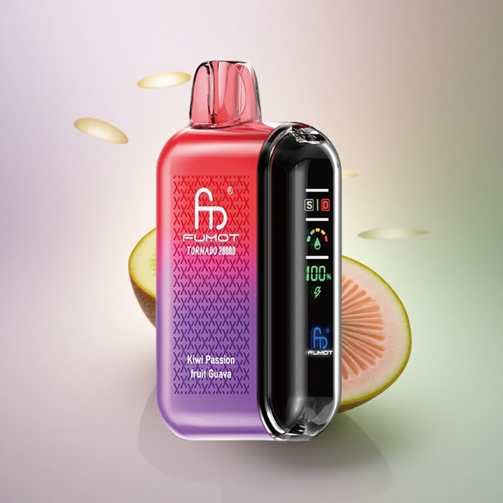 Fumot Tornado 20000 Puffs Passionilmaa Kiivi Guava 20ml 850mAh