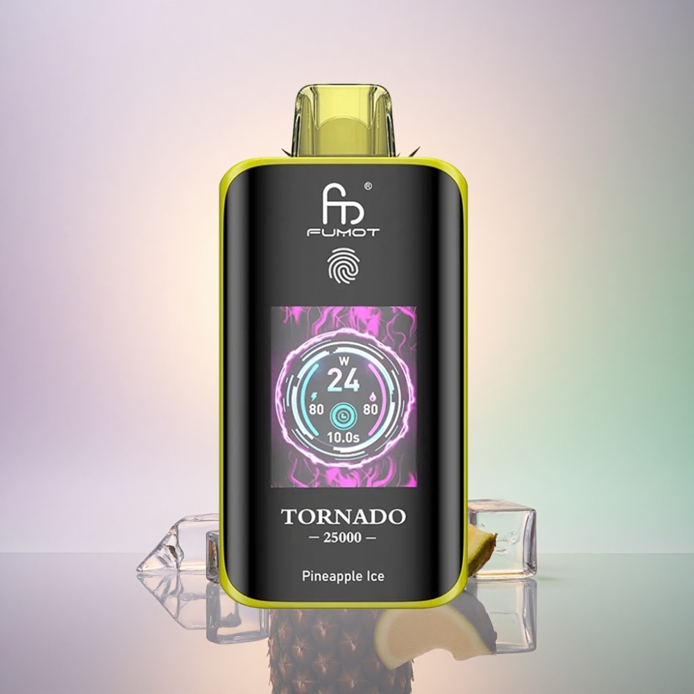 Fumot Tornado 25000 Puffs Ananasjää 700mAh 20ml