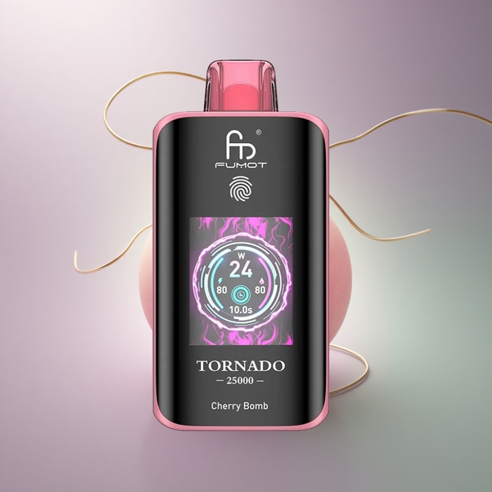 Fumot Tornado 25000 Puffs Kirsikka Pommi 700mAh 20ml