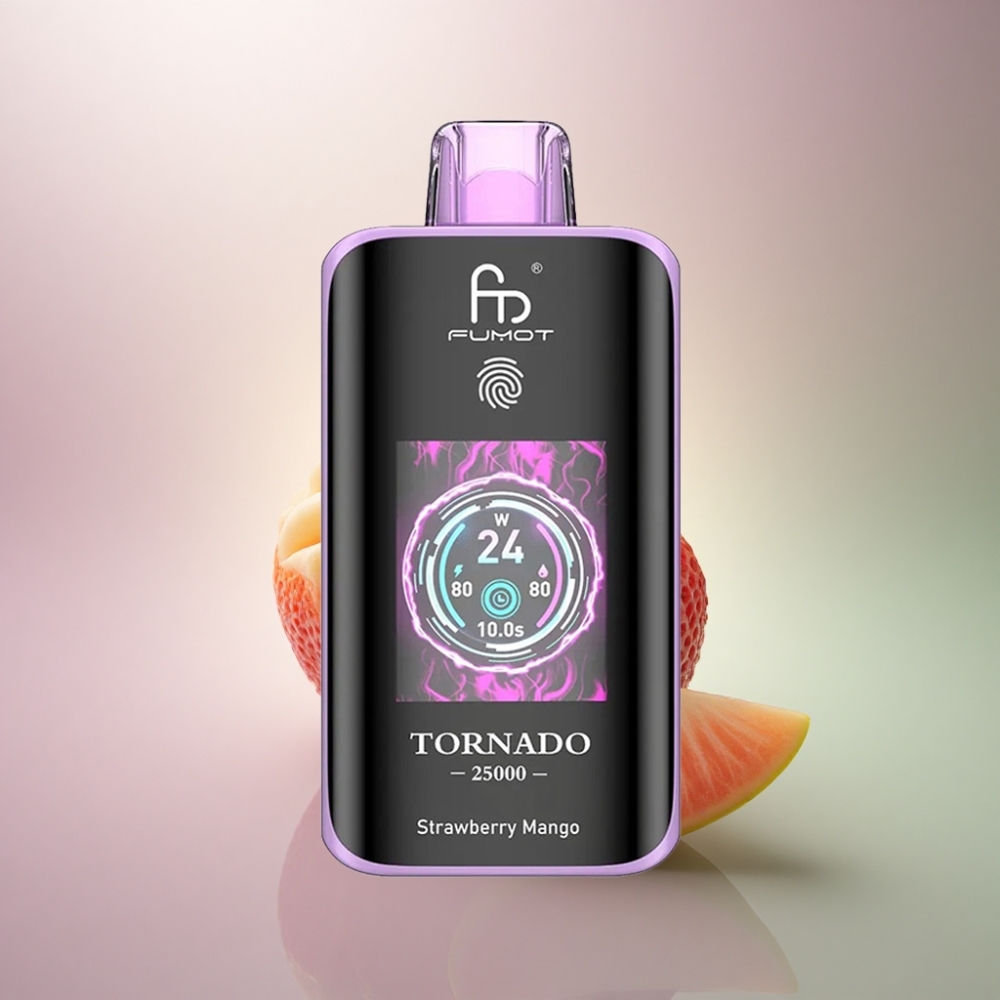 Fumot Tornado 25000 Puffs Mansikka-Mango 700mAh 20ml