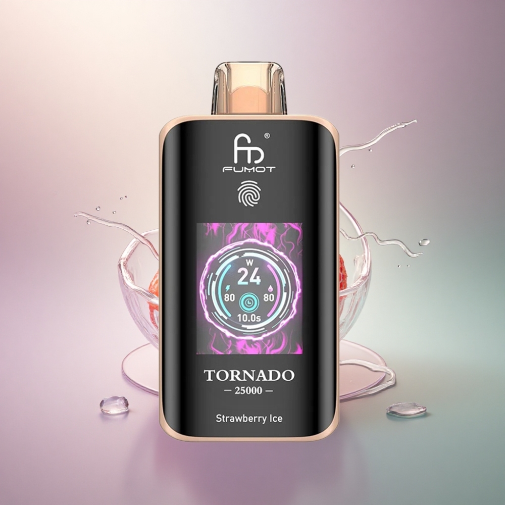 Fumot Tornado 25000 Puffs Mansikkajää 20ml 700mAh