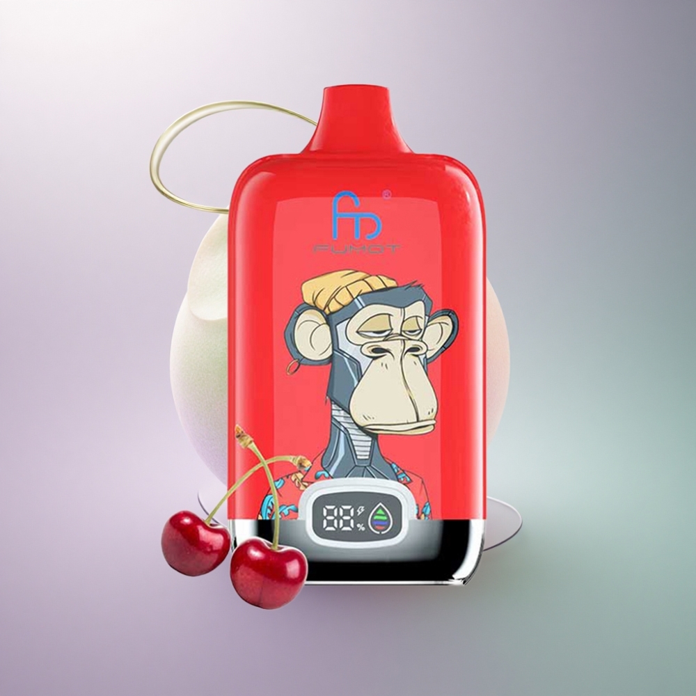 Fumot Tornado Digital Box 12000 Puffs Jääpopsu Mesh 550mAh 20ml