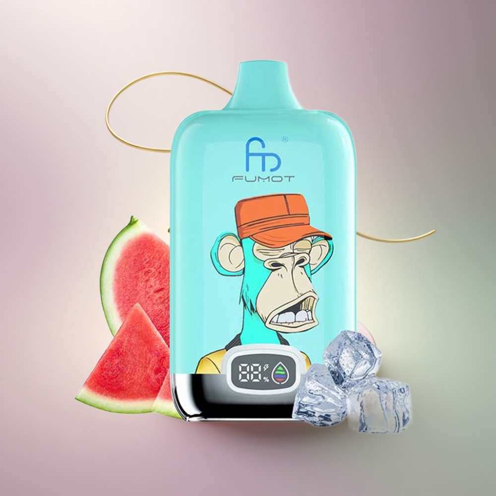 Fumot Tornado Digital Box 12000 Puffs Mansikkadonitsi 550mAh 20ml