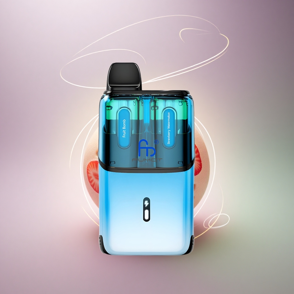 Fumot Ultra T32000 Puffs Hedelmäpommi - Mansikka-Vesimeloni 800mAh Mesh