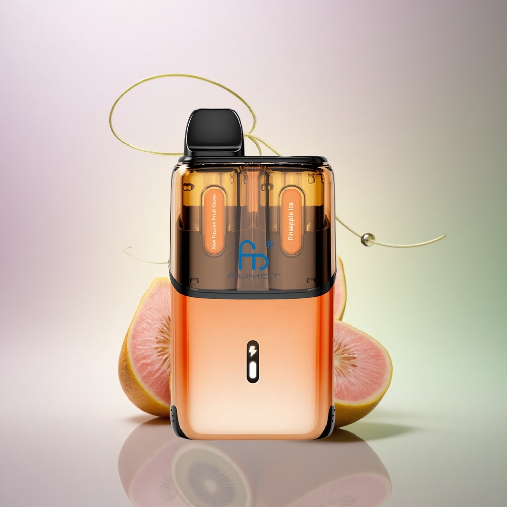 Fumot Ultra T32000 Puffs Kiivi-Passionhedelmä-Guava-Ananas-Jää 800mAh 24ml