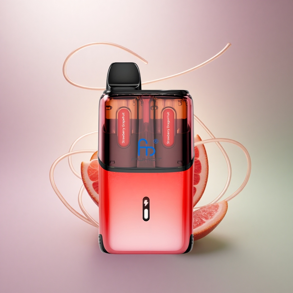 Fumot Ultra T32000 Puffs Mansikka Greippi - Mansikka Lohikäärmehedelmä 800mAh 20mg nikotiinia